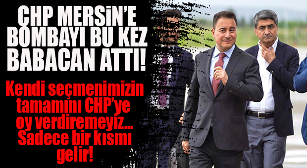 CHP MERSİNİ DAĞITAN ADAY OY GETİRECEK DİYE BEKLEYENLERE YENİ KÖTÜ