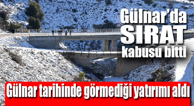 GÜLNARLI’NIN KABUSU İSHAKLAR KÖPRÜSÜ YENİLENDİ