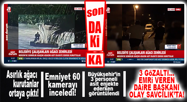 GEZİCİ CHP, BAK BÜYÜKŞEHİR NASIL SABOTAJ YAPMIŞ! 3 PERSONELE GÖZALTI, EMRİ VEREN DE DAİRE BAŞKANI!