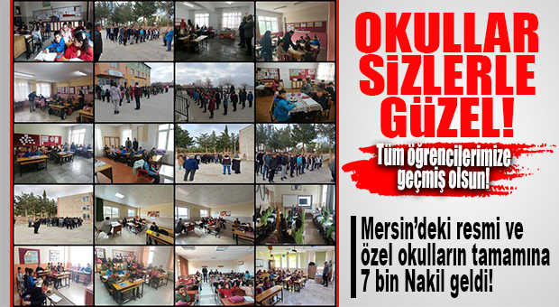 OKULLAR BAŞLADI… RESMİ-ÖZEL TÜM KADEMELERDE MERSİN’E 7 BİN NAKİL GELDİ!