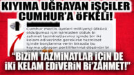 CUMHUR’U MERSİN SEÇİMLERİNDE ZORLAYACAK KONU KENDİ TABANINDAN GELDİ: “KIYIMA UĞRAYAN İŞÇİLERİN İŞE DÖNÜŞLERİ VE TAZMİNATLARI İÇİN UĞRAŞIN Bİ’ZAHMET!”