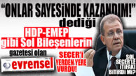 OOO… HDP ve EMEP’E YAKINLIĞIYLA BİLİNEN GAZETE, CHP’Lİ SEÇER YÖNETİMİNE FENA VURDU!