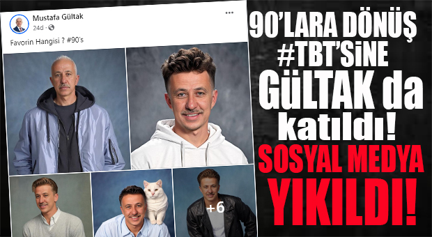 AKDENİZ BELEDİYE BAŞKANI GÜLTAK YAPAY ZEKA UYGULAMASIYLA 90’LARA DÖNDÜ VE TAKİPÇİLERİNE SORDU: “FAVORİNİZ HANGİSİ?”