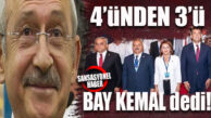 CHP’NİN MERSİN’DEKİ 4 MİLLETVEKİLİNDEN 3’Ü KILIÇDAROĞLU’NA DESTEK İMZASI VERDİ…