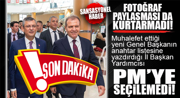 SON DAKİKA… SEÇER’E 2. ŞOK: PM’DE MERSİN’DEN KİMSE YOK!