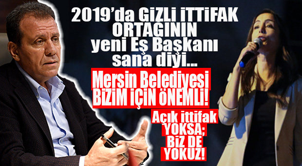 HEDEP EŞ GENEL BAŞKANI MERSİN’DE KONUŞTU: “AÇIK İTTİFAK YOKSA; BİZ DE YOKUZ!”