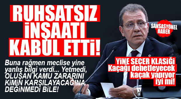 İŞTE SEÇER BELEDİYECİLİĞİ: KAÇAĞI DENETLEYECEKKEN, KAÇAK YAPTI; MARİNA VİSTA’YA KAÇAK KAT SAVUNMASI PES DEDİRTTİ; KAMUOYUNA YİNE YANLIŞ BİLGİ VERDİ!