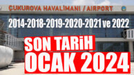 SON TARİH ÖNGÖRÜSÜ: OCAK 2024! ÇUKUROVA HAVALİMANI İÇİN BAKANLIKTAN YİNE, YENİ TARİH!