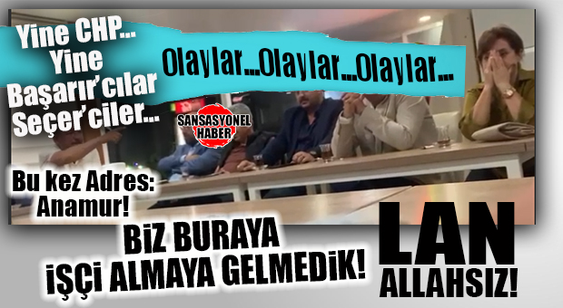 ABOOO… ANAMUR CHP’DE KADIN KOLLARI SEÇİMİ ÖNCESİNDE ALİ MAHİR’CİLER-VAHAP’ÇILAR YİNE KARŞI KARŞIYA…