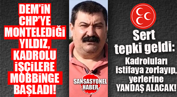 TOROSLAR’DA KADROLULARA MOBBİNGE MHP’DEN TEPKİ: “SÜRGÜN EDİLEN KADROLU İŞÇİLERİN SÜRECİNİN TAKİPÇİSİ OLACAĞIZ!”