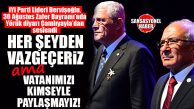 İYİ PARTİ LİDERİ DERVİŞOĞLU 30 AĞUSTOS KUTLAMALARINDA ÇAMLIYAYLA’DAYDI: “HER ŞEYDEN VAZGEÇERİZ AMA VATANIMIZI KİMSEYLE PAYLAŞMAYIZ!”