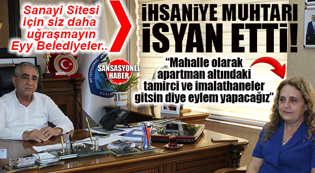 BELEDİYELER DUYDUNUZ MU? APARTMAN ALTI İMALATHANELER, TAMİRCİLER MAHALLELİYİ İHSANİYE’DEN GÖÇ ETTİRDİ: “BU ESNAFI TAŞIYIN ARTIK!”