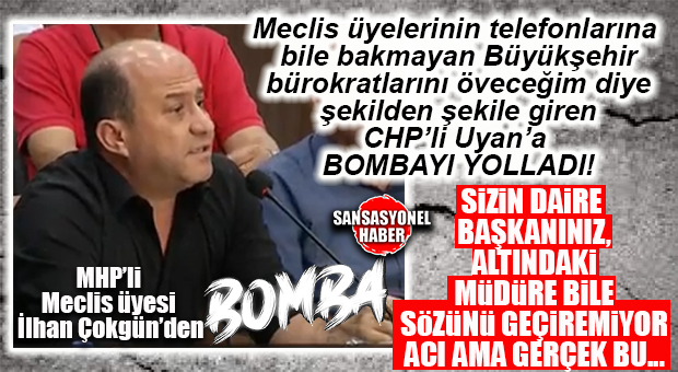 GÜNÜN BOMBA RESTİ… MHP’Lİ ÇOKGÜN’DEN CHP’Lİ ALİ UYAN’A: “BUNLAR ACI AMA GERÇEK. HATTA SAYIN UYAN SİZ DE BİR GÜN GELİN BİR KAHVEMİZİ İÇİN, SİZ DE CANLI CANLI GÖRÜN!” 