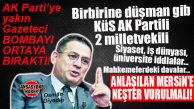 GAZETECİ OSMAN DİYADİN “MERSİN’DE NELER OLUYOR?” DİYE SORDU VE EKLEDİ: “ALLAH CUMHURBAŞKANIMIZA SABIR VERSİN!”