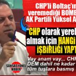 BOMBAYI ATLAMAYALIM: YEREL SEÇİMDE CHP’Lİ ALİ BOLTAÇ HANGİ TARİKATLA İŞ BİRLİĞİ YAPTI?