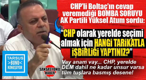 BOMBAYI ATLAMAYALIM: YEREL SEÇİMDE CHP’Lİ ALİ BOLTAÇ HANGİ TARİKATLA İŞ BİRLİĞİ YAPTI?