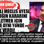 KADIN CİNAYETİ, ÇOCUK TACİZİ VE ŞOFÖR ESNAFININ HAYATI İÇİN BAKANLIĞIN ALDIĞI KARARI; CHP’Lİ VE AK PARTİLİ MECLİS ÜYELERİ ERTELEMEYE KALKTI… HADİ BUYRUN BURADAN YAKIN!