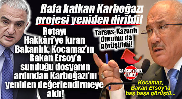 BOMBA GELDİ: İYİ PARTİLİ KOCAMAZ TURİZM BAKANI’YLA KAZANLI TURİZM BÖLGESİ VE KARBOĞAZI’NIN AKIBETİNİ GÖRÜŞTÜ! VAZGEÇİLEN KARBOĞAZI YATIRIMI SON DAKİKADA YENİDEN DİRİLDİ…