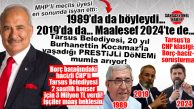 NEREDEN NEREYE… CHP’NİN ELİNDE BORÇ DAĞI YÜKSELEN TARSUS BELEDİYESİ’NDE 20 YILLIK KOCAMAZ DÖNEMİ MUMLA ARANIYOR…