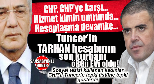 CHP BİLDİĞİNİZ GİBİ… CHP’Lİ TUNCER, CHP’Lİ TARHAN’IN PROJELERİNDEN BİRİ DAHA KAPANSIN DİYE ETMEDİĞİNİ KOYMADI: ÖRGÜ EVİ DE VEDA ETTİ!