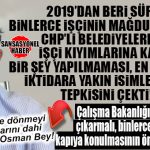 2019’DAN BERİ YAŞANAN İŞÇİ KIYIM REZALETİNE VE SAHİP ÇIKILMAMASINA ARTIK İKTİDAR YANLISI GAZETECİLER BİLE DAYANAMADI: “BÖYLE BİR AYMAZLIK OLUR MU YA? İNSANLARIN EKMEĞİYLE OYNAMAK BU KADAR KOLAY MI?”