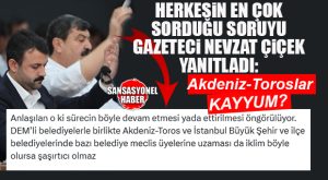 3 BELEDİYEYE DAHA KAYYUM; AKDENİZ VE TOROSLAR KONUSUNU HARLADI…