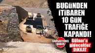 BUGÜN KAPANDI: SİLİFKE-GÜLNAR YOLU 10 GÜN KAPALI!