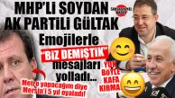 GÜNÜN “BİZ DEMİŞTİK” HABERİ: CHP’Lİ SEÇER’İN METRODAN “KOLAY İŞ DEĞİL” DİYE VAZGEÇMESİNE MHP’Lİ SOYDAN VE AK PARTİLİ GÜLTAK’TAN “GÜLME EMOJİLİ” YANITLAR…