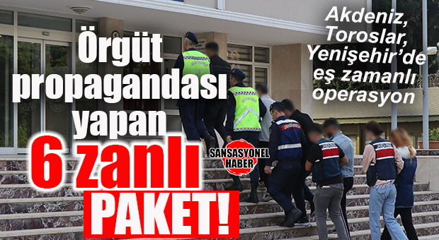 3 İLÇEDE OPERASYON: PKK/KCK PROPAGANDASI YAPAN 6 KİŞİ GÖZALTINA ALINDI!