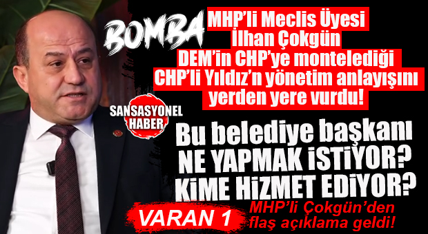 VARAN 1… TOROSLAR’IN MHP’Lİ MECLİS ÜYESİ ÇOKGÜN KONUŞTU: “BU BELEDİYE BAŞKANININ NE YAPMAK İSTEDİĞİNİ, KİMLERE HİZMET ETTİĞİNİ İNANIN ANLAMAKTA GÜÇLÜK ÇEKİYORUM”