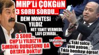 ESKİDEN EMEK TARAFINDAYMIŞ ŞİMDİ PATRON OLMUŞ! MHP’Lİ ÇOKGÜN SORDU, DEM MONTESİ YILDIZ İŞİNE GELDİĞİ GİBİ CEVAP VERDİ!