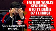 CHP’Lİ BOLTAÇ TOPU MUHASEBESİNE ATTI: TAMAM DA BUNU KABUL EDEN MUHASEBENE SORUŞTURMA AÇTIN MI?  FATURA HATALIYMIŞ, BEZELYENİN KİLOSU 870 DEĞİL 87 İMİŞ!