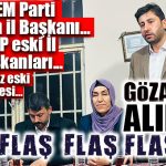 FLAŞ…FLAŞ…FLAŞ… DEM PARTİ MERSİN İL EŞ BAŞKANI REŞAT AŞAN VE HDP ESKİ İL EŞ BAŞKANLARI GÖZALTINA ALINDI!