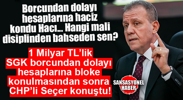 SGK BORCUNDAN DOLAYI HESAPLARINA BLOKE KONULAN MERSİN BÜYÜKŞEHİR’İN BELEDİYE BAŞKANI KONUŞTU: “BU İŞLER BİZİ YILDIRAMAZ!”