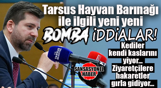 GÜNÜN FLAŞ İDDİASI: TARSUS HAYVAN BARINAĞINDA ÖLÜM KOL GEZİYOR! HAYVANLAR AÇ VE PERİŞAN…