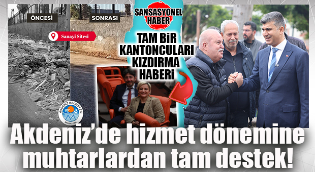 HİZMET BAŞLADI… AKDENİZ’DE YENİ DÖNEM: “TÜM MAHALLELERİMİZE AYRIM GÖZETMEKSİZİN HİZMET ETMEK İÇİN EKİBİMİZLE BİRLİKTE ÇALIŞACAĞIZ”