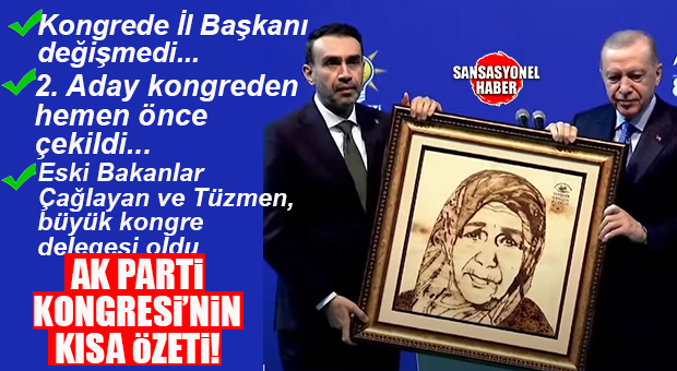 AK PARTİ MERSİN İL KONGRESİNİ TAMAMLADI! KONGREDEN DİKKAT ÇEKEN NOTLAR…