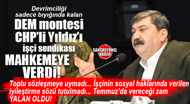 MAHKEME AYIN 6‘SINDA… İŞÇİSİNE VERDİĞİ SÖZÜ TUTMAYAN TOROSLAR BELEDİYESİ’Nİ, SENDİKA MAHKEME’YE VERDİ!