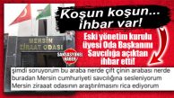 FLAŞ İHBAR… ESKİ YÖNETİM KURULU ÜYESİ AKDENİZ ZİRAAT ODASI BAŞKANI MUSA YILMAZ İÇİN SAVCILIĞA SESLENDİ: “MERSİN CUMHURİYET SAVCILIĞINA SESLENİYORUM MERSİN ZİRAAAT ODASININ ARAŞTIRILMASINI RİCA EDİYORUM!”