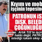 ESKİ SOLCU PATRON BU İŞLERİ İYİ BİLİR… PATRON, İŞÇİYE ÇÖKTÜ… SONUÇ: SENDİKADA ÇOĞUNLUK DİSK’E GEÇTİ!