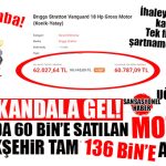 GÜNÜN SKANDAL İDDİASI: BÜYÜKŞEHİR ÇEVRE KORUMA PİYASADA 60 BİN TL’YE SATILAN ULV MAKİNESİ MOTORUNU 136 BİN TL’YE SATIN ALDI İYİ Mİ!