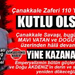 HALKIN AVUKATI İZZET ULUDAĞ YAZDI: “ÇANAKKALE ZAFERİ KUTLU OLSUN! HEDEF, YENİ ZAFERLER KAZANMAK!”