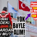 MERSİN BÜYÜKŞEHİR BELEDİYESİ İHALESİNDE RAKAMLAR ORTAYA DÖKÜLDÜ, HER ŞEY ORTAYA SAÇILDI…