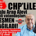 CHP’DEN TARSUS’TA ARAP ALEVİLERE ŞOK: CHP’Lİ BAŞKAN YARDIMCISINDAN ARAP ALEVİLERE SKANDAL BENZETME!