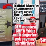 BÜYÜK AYIP: TOROSLAR BELEDİYESİ KÜLTÜR MERKEZİ’NİN ÖNÜNDEKİ İSTİKLAL MARŞI ABİDESİ SOLMUŞ, KİMİN UMURUNDA…